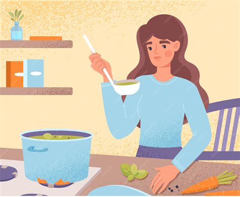 Persona preparando sopa instantánea