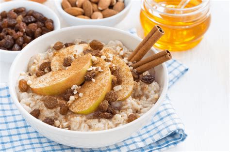 Manzanas asadas con canela y avena