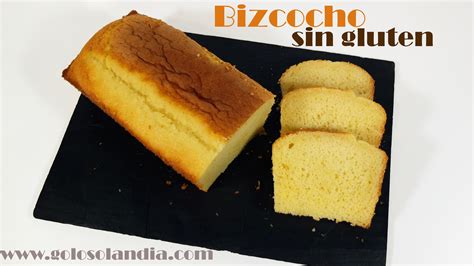 bizcocho casero sin gluten recién horneado