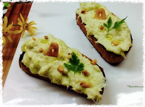 Brandada de bacalao sobre tosta
