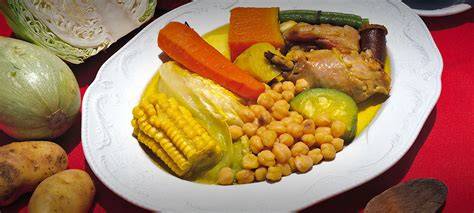 Variedad de verduras utilizadas en el puchero canario