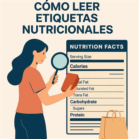 Guía para leer etiquetas nutricionales