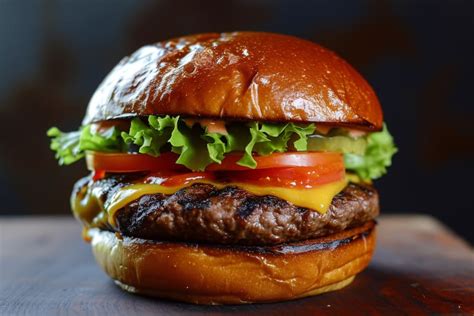 Composición de una hamburguesa clásica