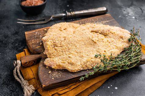 Cachopo relleno de cecina y queso ahumado de Pría