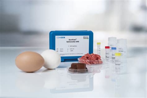 Equipo de laboratorio para detección de Salmonella