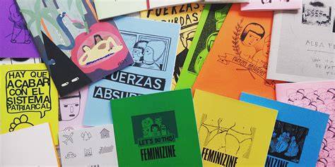 Colección de fanzines de Andrea Galaxina