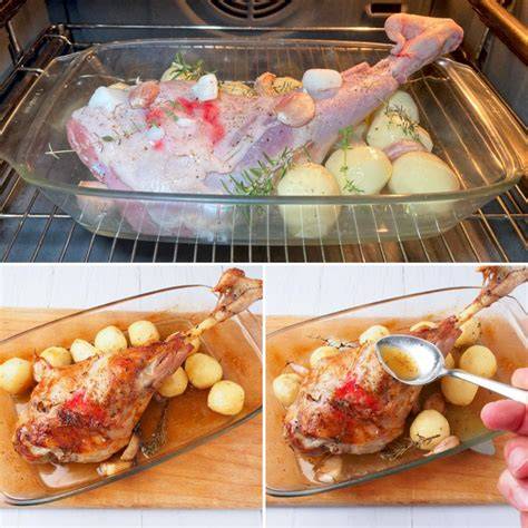 Pasos para asar cordero en el horno