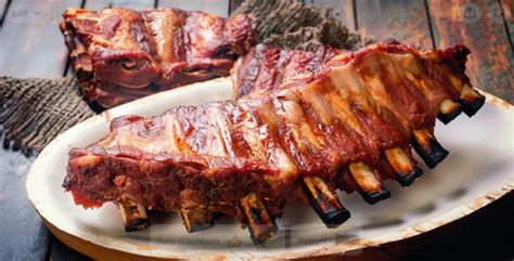 Costillas chinas a la parrilla
