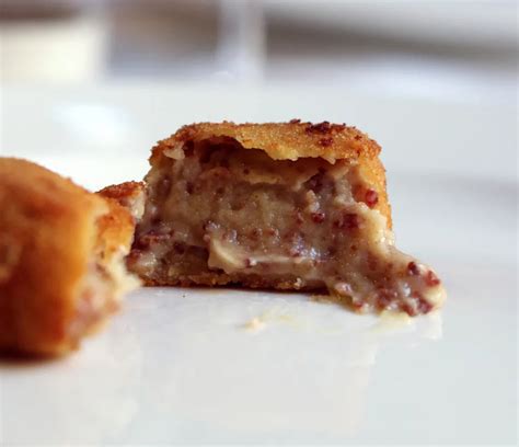 Infografía: Componentes de una croqueta perfecta (relleno, bechamel, rebozado)