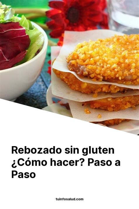 esquema de ingredientes para rebozado sin gluten