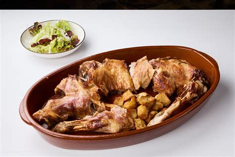 Cordero lechal asado a baja temperatura