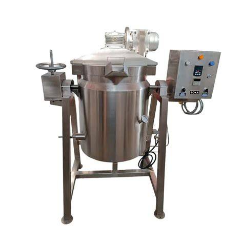 Diseño de marmita industrial con sistema de descarga