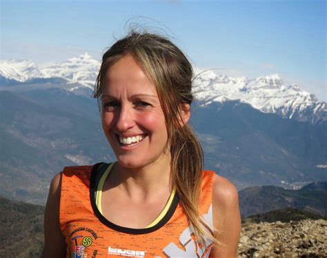 Azara García de los Salmones compitiendo en montaña