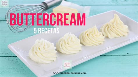 Ingredientes para hacer buttercream