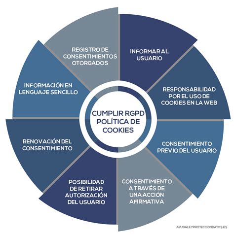 Infografía sobre el uso de cookies en sitios web