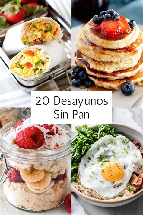 Comparación de desayunos con y sin pan