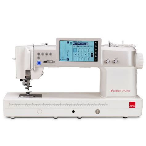 Máquina de coser profesional en uso