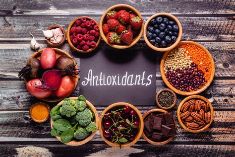 Alimentos con alto contenido de antioxidantes