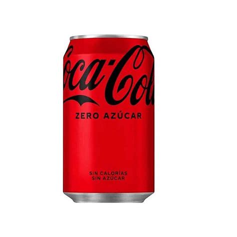 lata de Coca-Cola Zero sobre una mesa