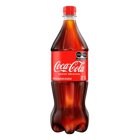 Botella de Coca-Cola de un litro