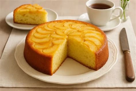 Torta recién salida del horno, lista para enfriar