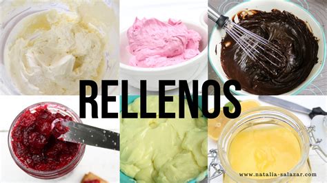 Diferentes tipos de coberturas y rellenos para tortas
