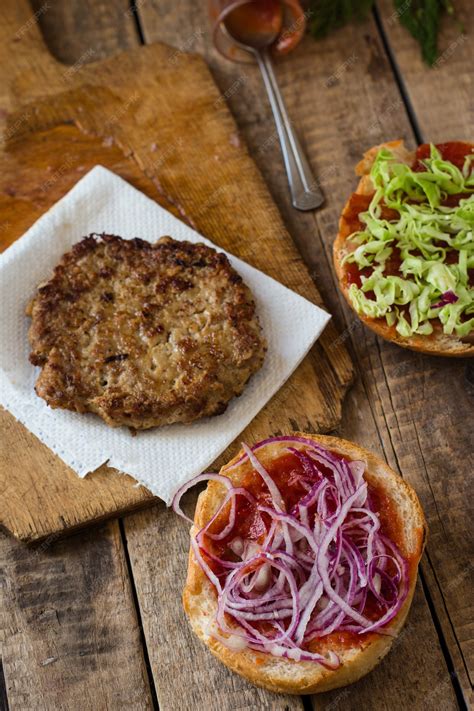 Proceso de cocción de hamburguesas