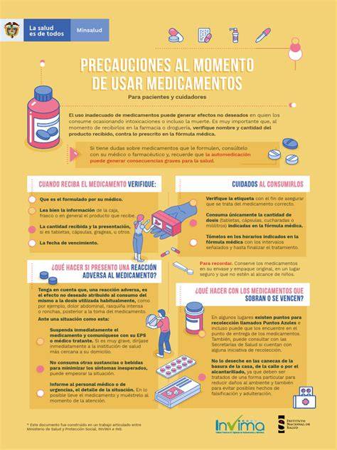 Infografía sobre las precauciones al tomar medicamentos antipsicóticos