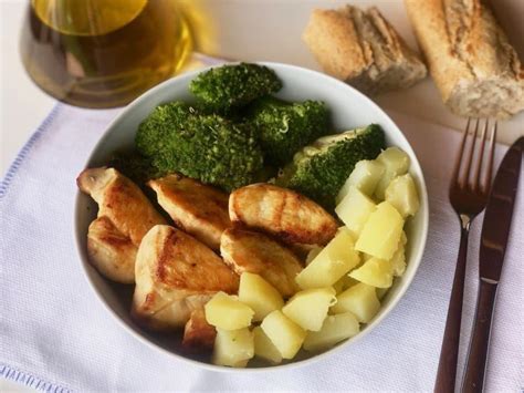 Ejemplos de combinaciones saludables con patata cocida