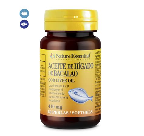 Tabla de interacciones medicamentosas del aceite de hígado de bacalao