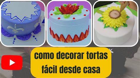 Elementos básicos para decorar tortas en casa