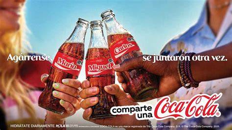 Ejemplo de publicidad de Coca-Cola adaptada a una cultura local