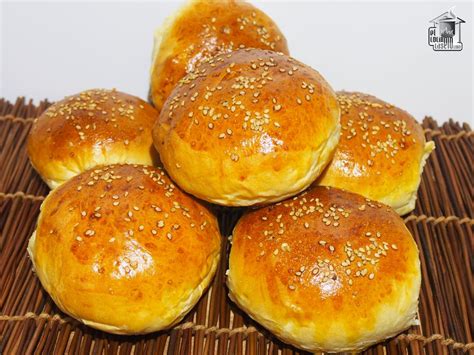 Variedad de panes para hamburguesas