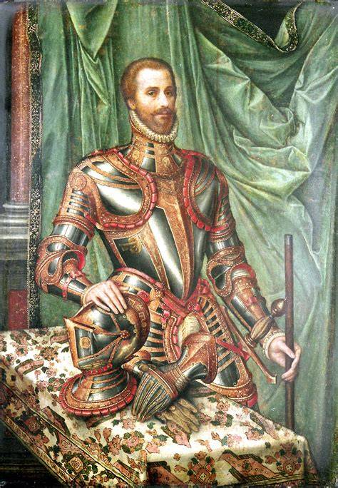Retrato de un hombre barbudo del siglo XVI