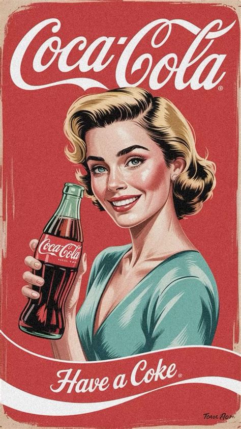 Anuncio vintage de Coca-Cola