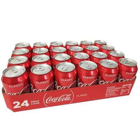 Pack de 24 latas de Coca-Cola