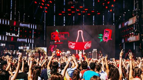 Público disfrutando del Coca-Cola Music Experience