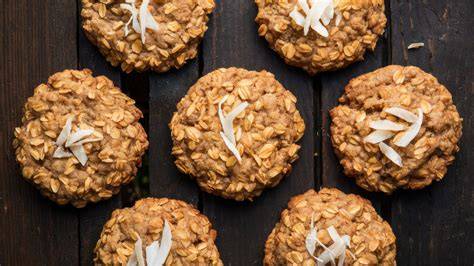 Galletas de avena con coco rallado