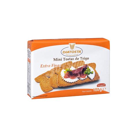 Mini tostadas de trigo para canapés