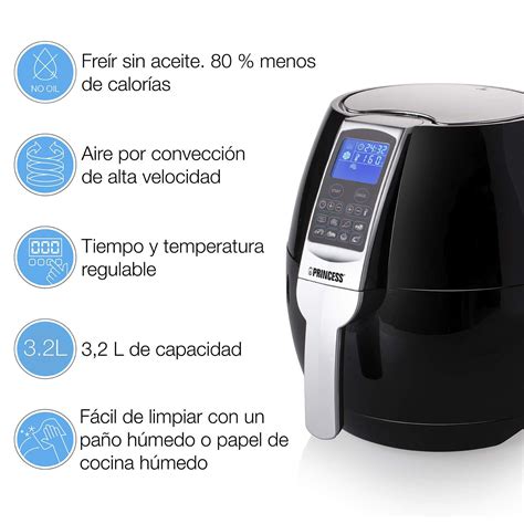Freidora sin aceite Princess 182020 Aerofryer XL