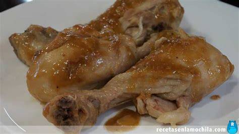 Muslitos de pollo al ajillo en Thermomix