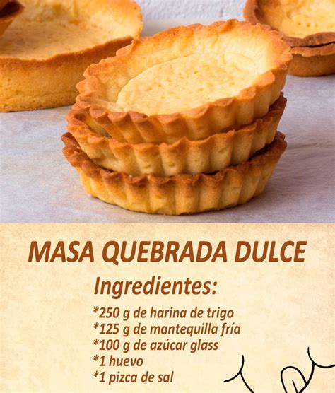 Preparación de la masa quebrada