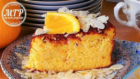 Pastel de naranja y almendras sin harina