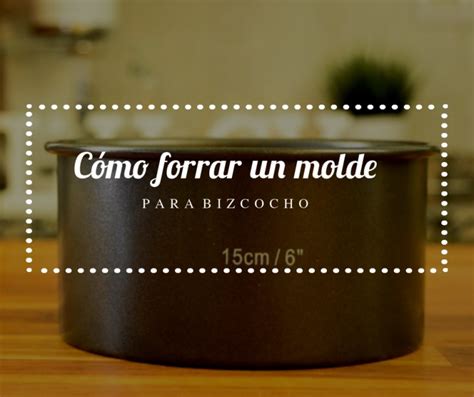 Infografía: Cómo medir un molde para bizcocho