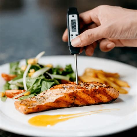 Termómetro de cocina para medir la temperatura interna de los alimentos