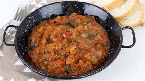 Thermomix cocinando pisto