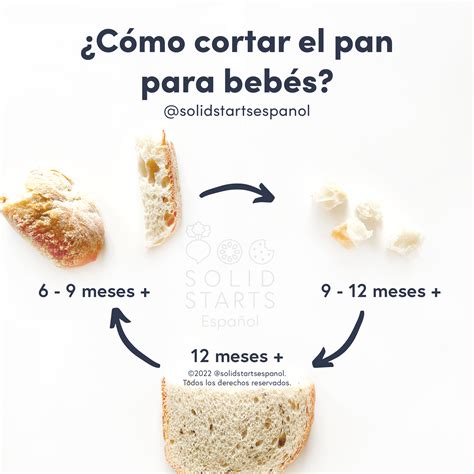 Precauciones al dar pan a bebés