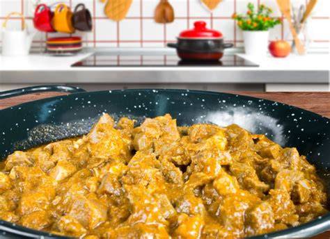 Plato de asadurilla de cordero guisada