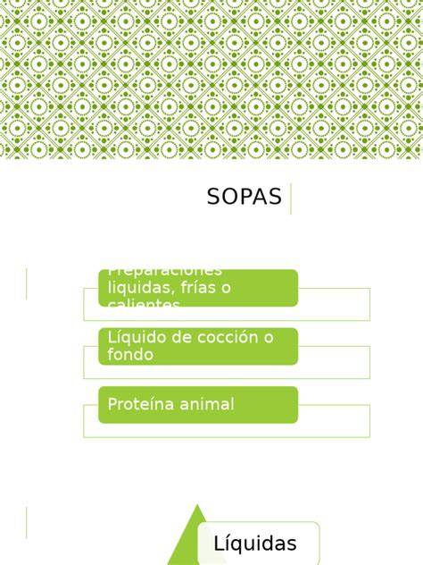 Tipos de sopas según su consistencia y preparación