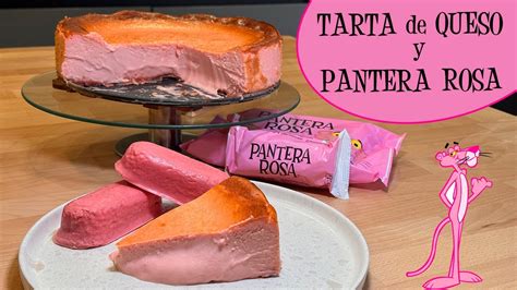 Tarta Pantera Rosa sin horno